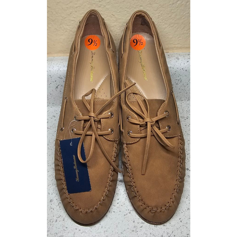 NWT Tommy Bahama Nahara Brown Boat Flat Loafers - Women 9.5M